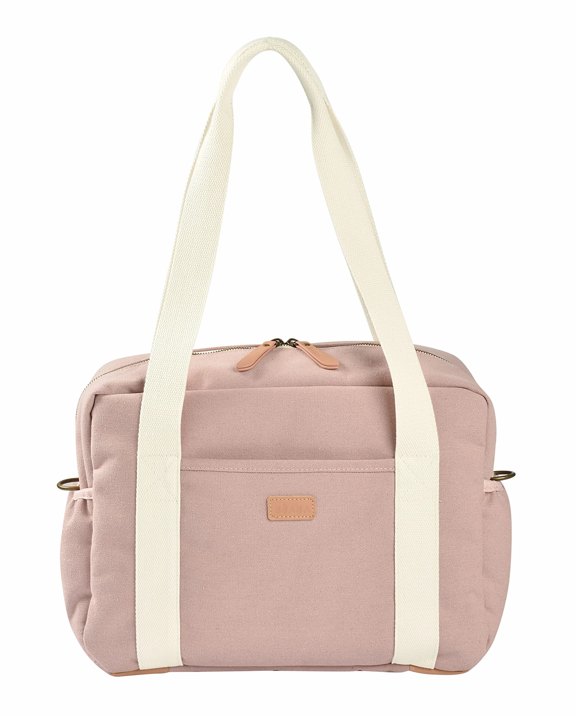 BÉABA Sac à Langer Bébé 10 poches 16L Rose Poudré