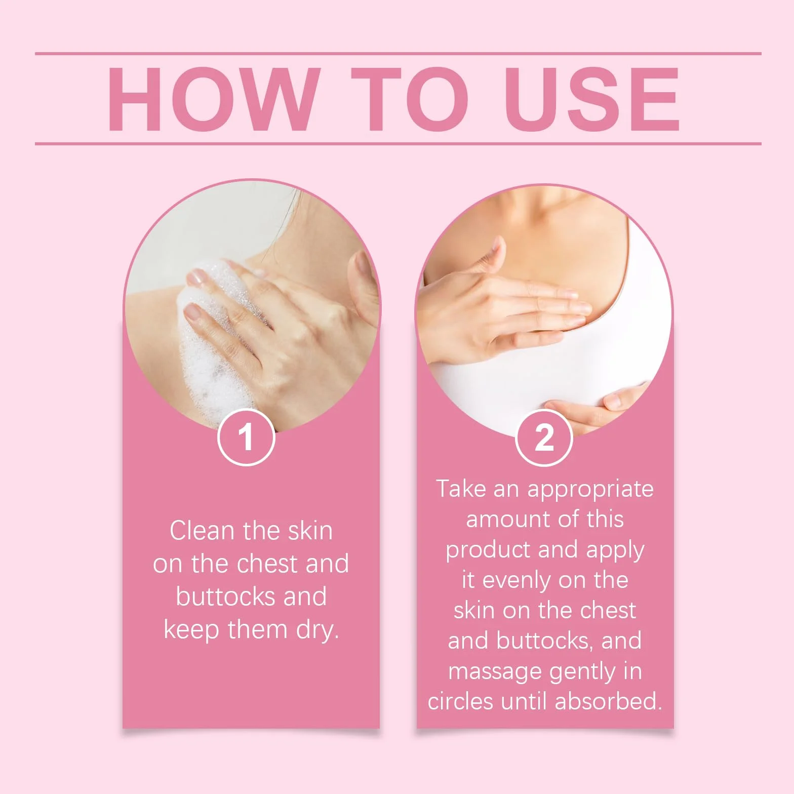 Crème Pour Fesses Et Seins, Crème D'augmentation Mammaire Hydratante Raffermissante
