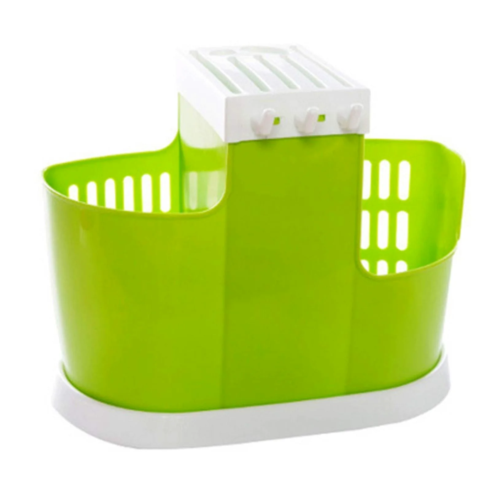 Bloc de rangement pour couteaux de cuisine, support pour couteaux uniquement, boîte multifonction pour ustensiles (cuillères, baguettes, fourchettes), rangement pour couverts, support en plastiqu