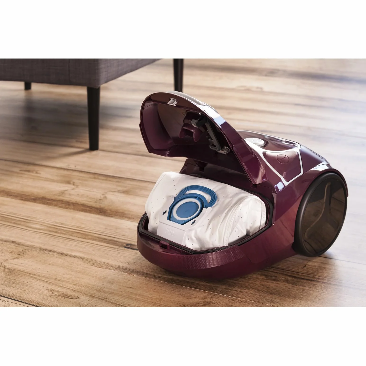 Rowenta RO3969EA Compact Power Aspirateur avec sac 900 W Haute filtration 3 L Aubergine