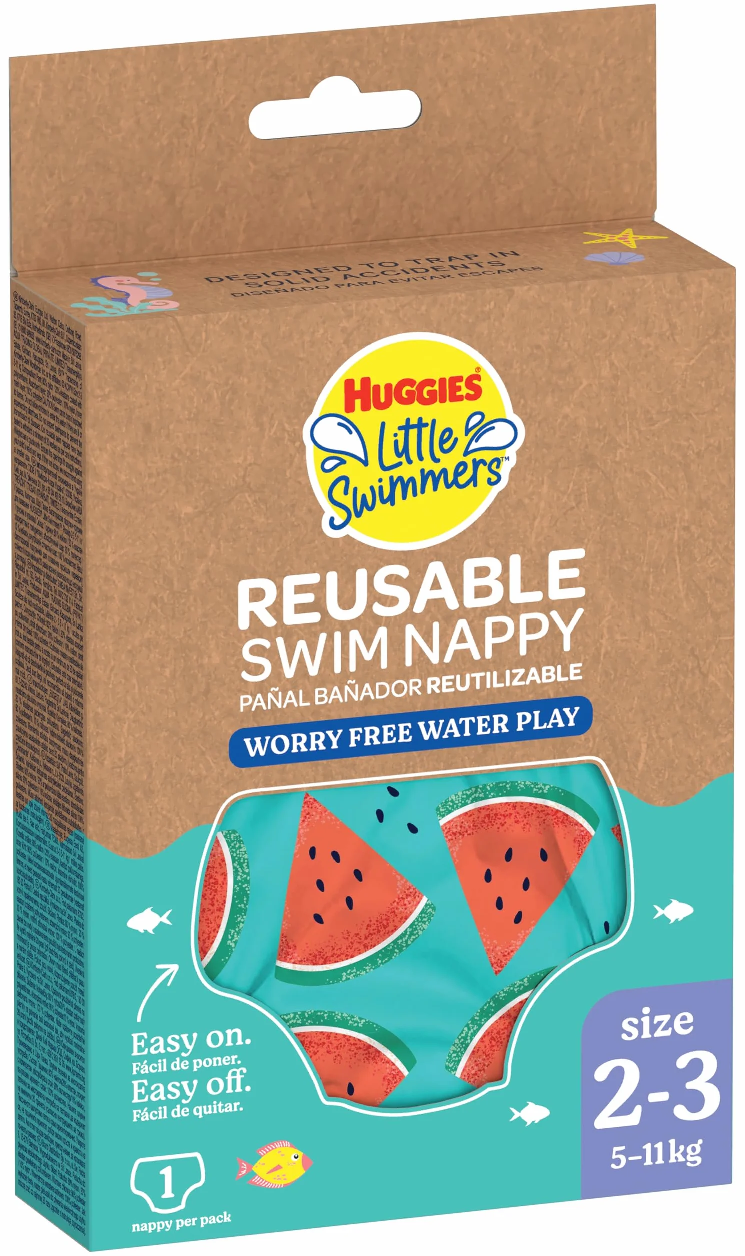 Huggies Little Swimmers taille 2-3 (3-8kg)