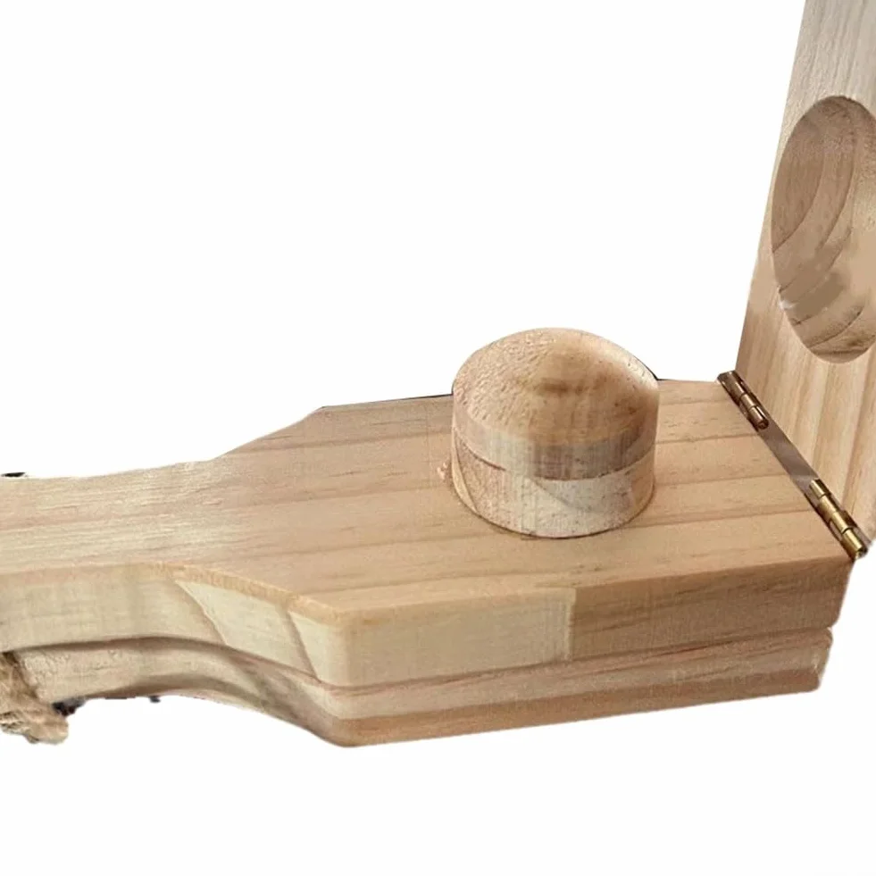 Zoegneer Tostones Maker Presse à bananes en bois 2 en 1 pour plantain