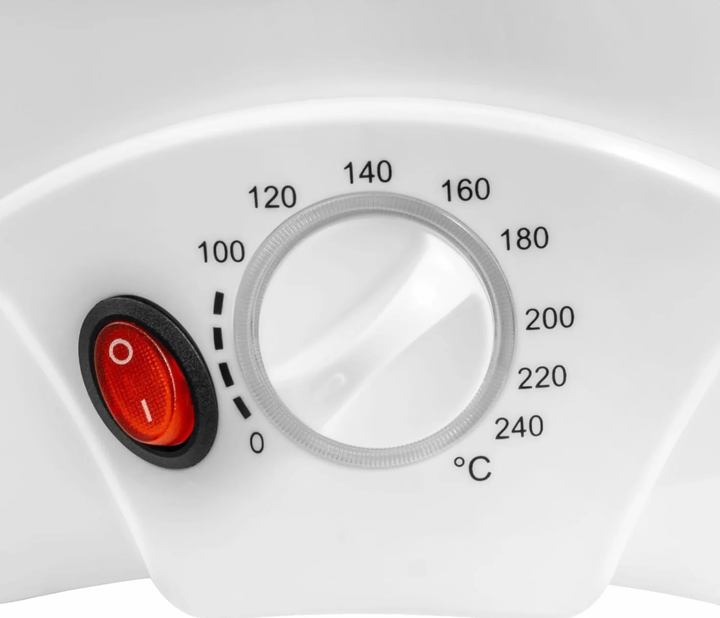 Torréfacteur de Café 1200W avec Température Réglable pour Torréfier les Grains de Café (Blanc)