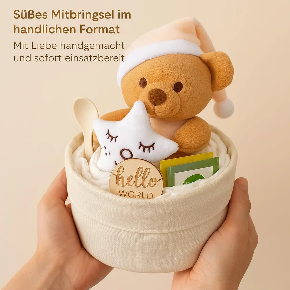 Soo Gâteau de couche boho pour fille et garçon, cadeau de naissance premium