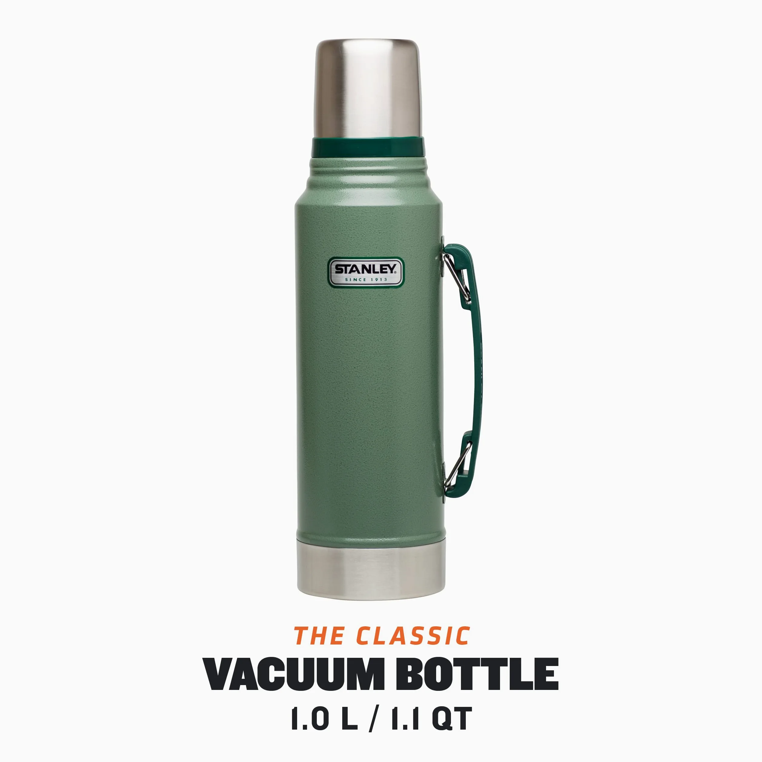 Stanley 1913 Classic Legendary Thermos 1L - Hammertone Green