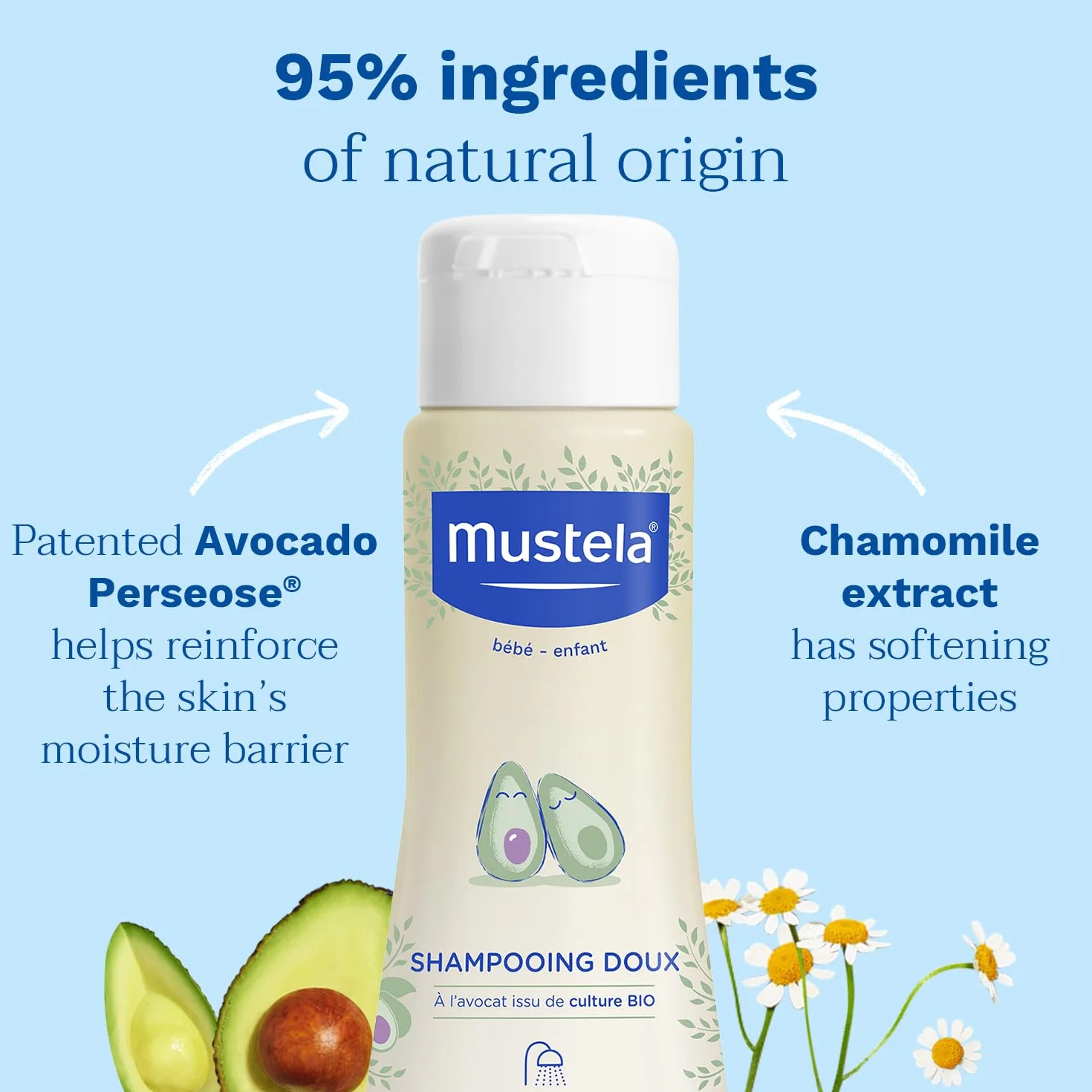Mustela Bébé Shampooing Doux 200 ml