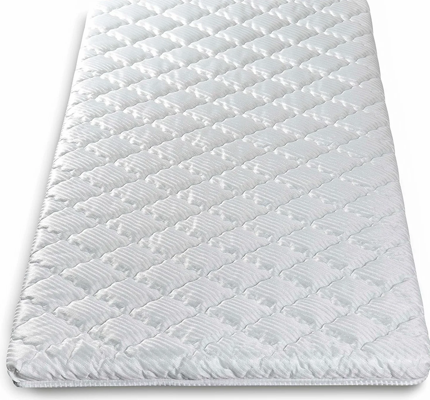 EVERGREENWEB - Matelas Simple 80x195 H 5 cm d’appoint en Mousse lit d’invité, Enroulable Soutien Ergonomique, Excellent natte de Sommeil pour Exercices au Sol Yoga et Pilates, Twist Bed