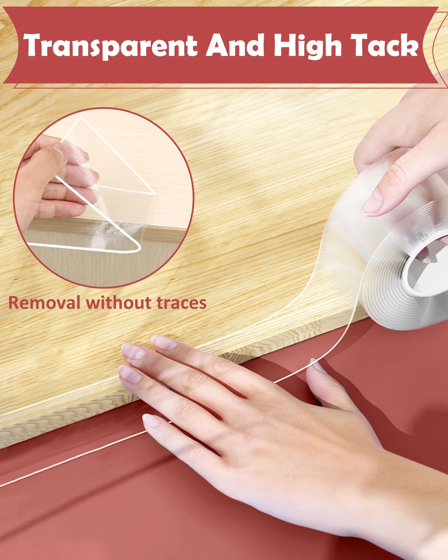 Loiion Protege Coin de Table Bebe Transparent 1M Pré-adhésif Extra Fort Nano Tape Protection Bebe Table Meuble Sécurité