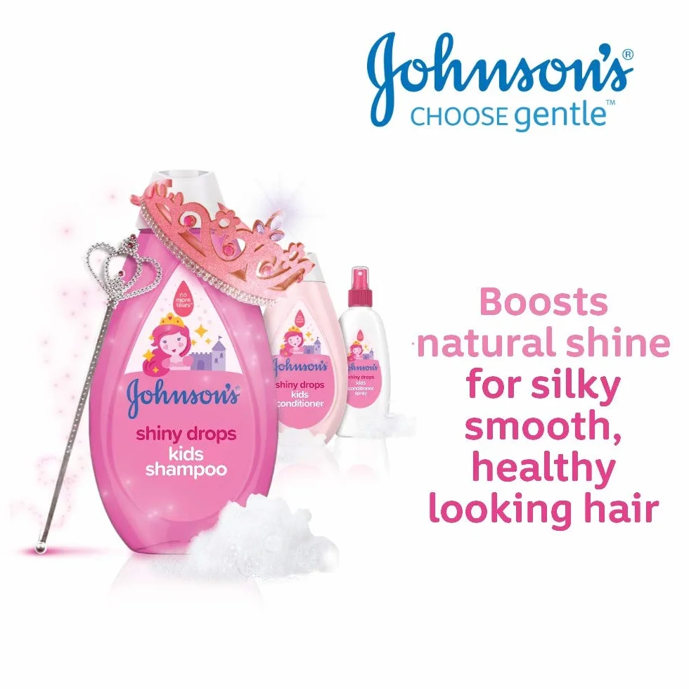 Johnson's Shiny Drops Shampoing pour enfant 500 ml
