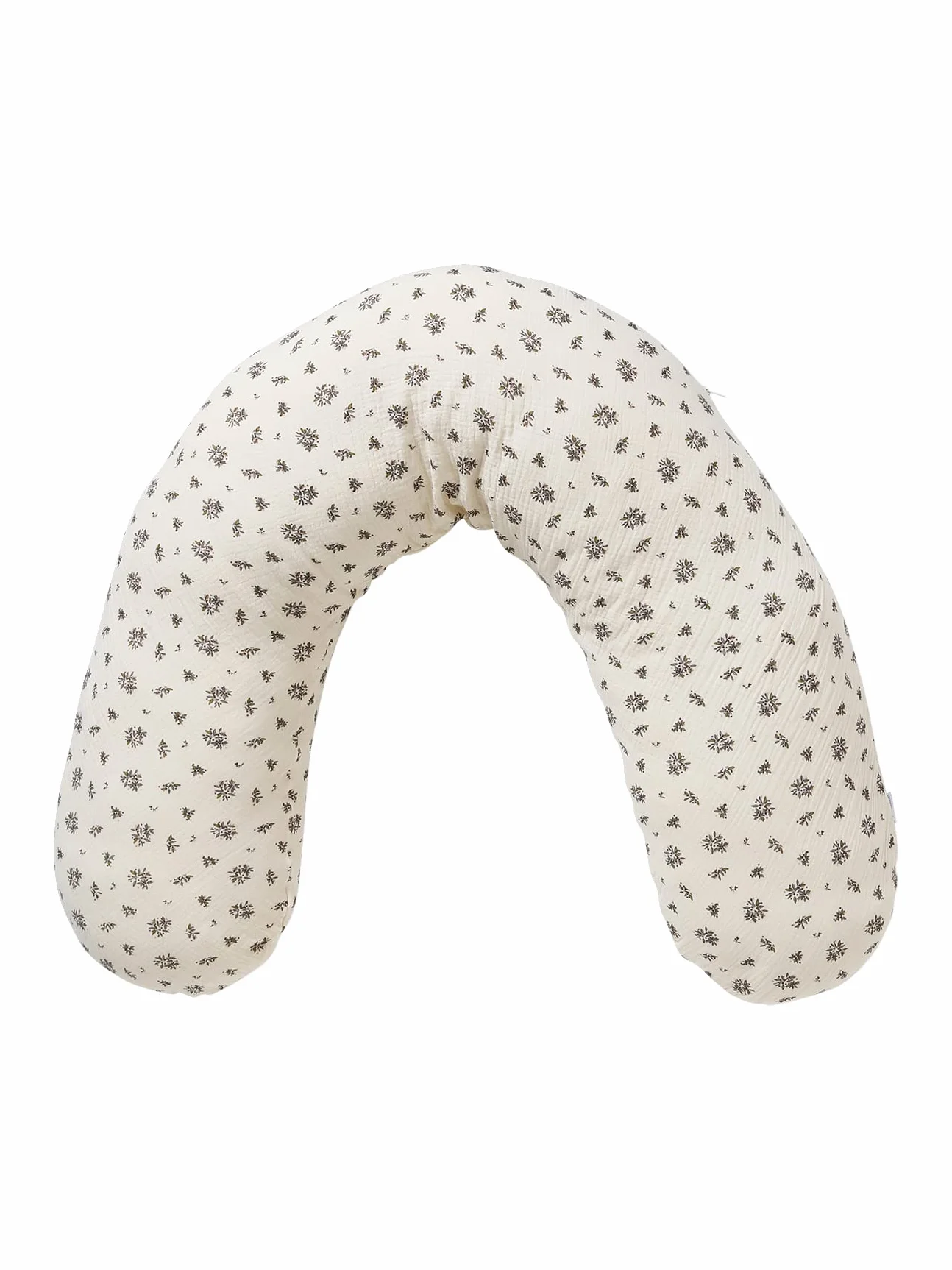 VERTBAUDET Housse pour coussin d'allaitement imprimé fleuri