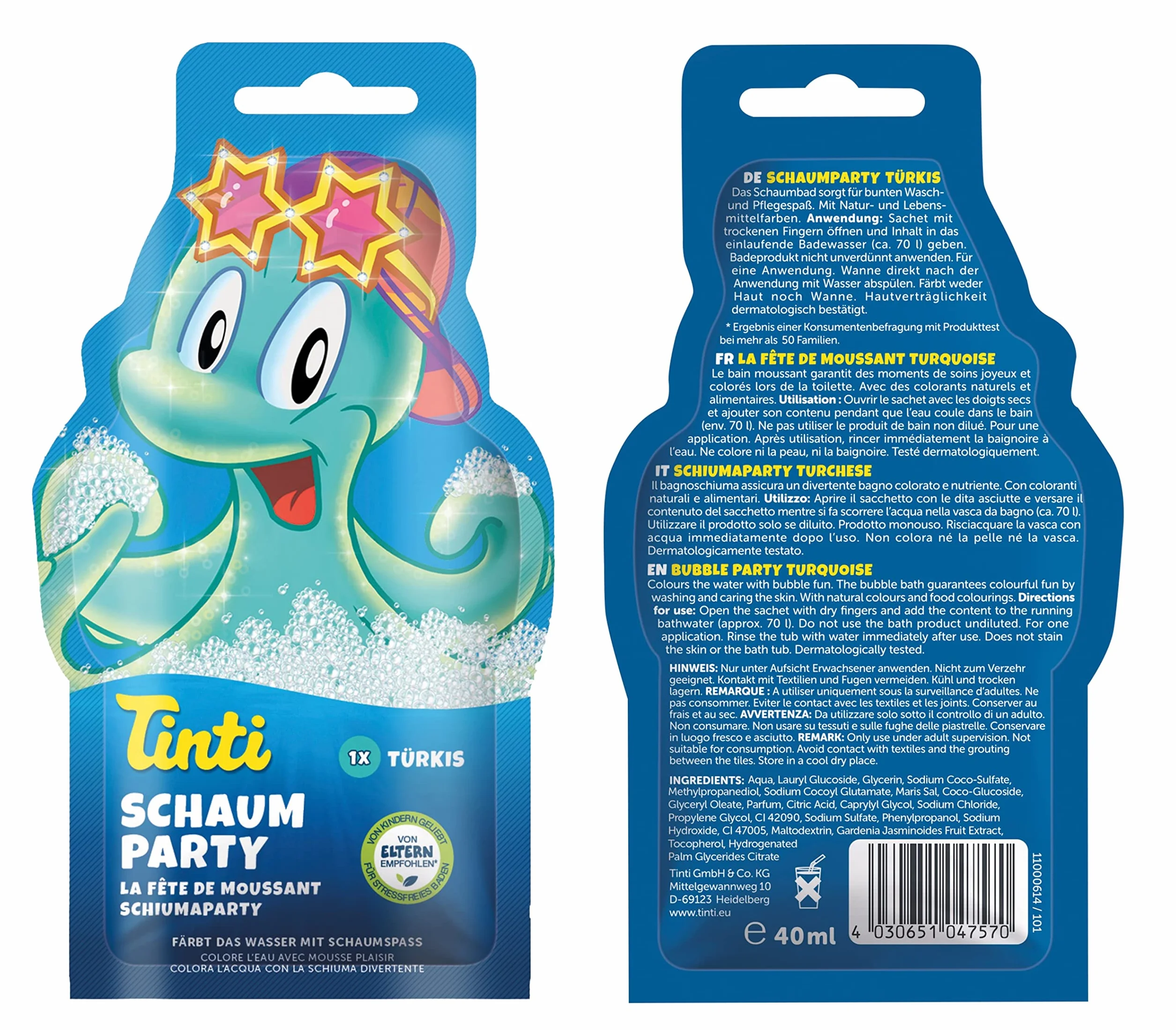 Tinti coffre de bain enfants 18 produits