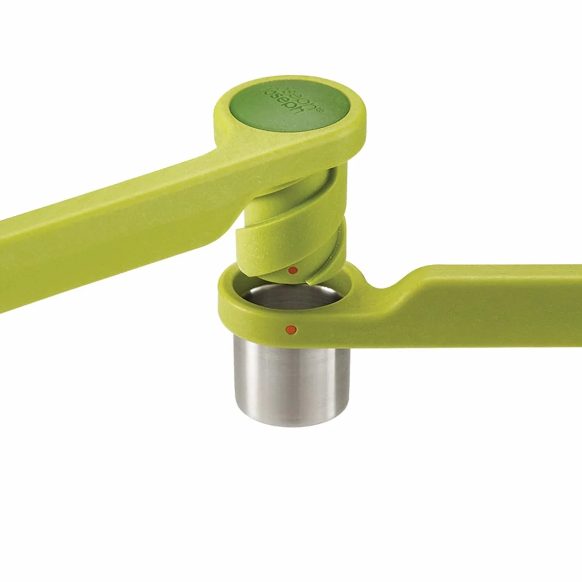 Joseph Joseph Helix Garlic Press, Vert, Lavable au Lave-Vaisselle