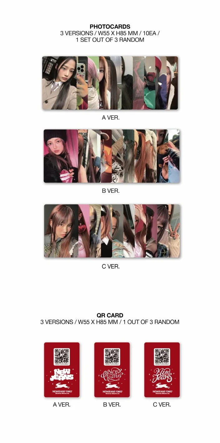 Dreamus NewJeans OMG Weverse Album
