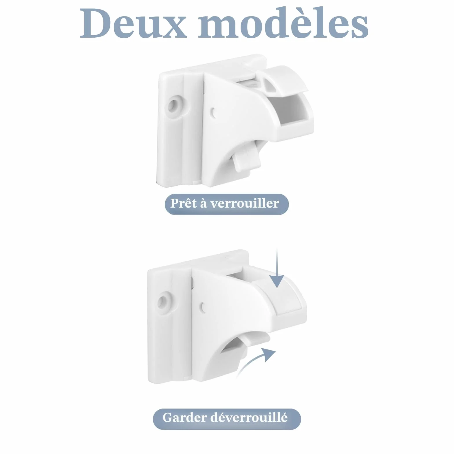 Serrure magnétique pour armoire de sécurité bébé, 20 serrures avec 4 clés