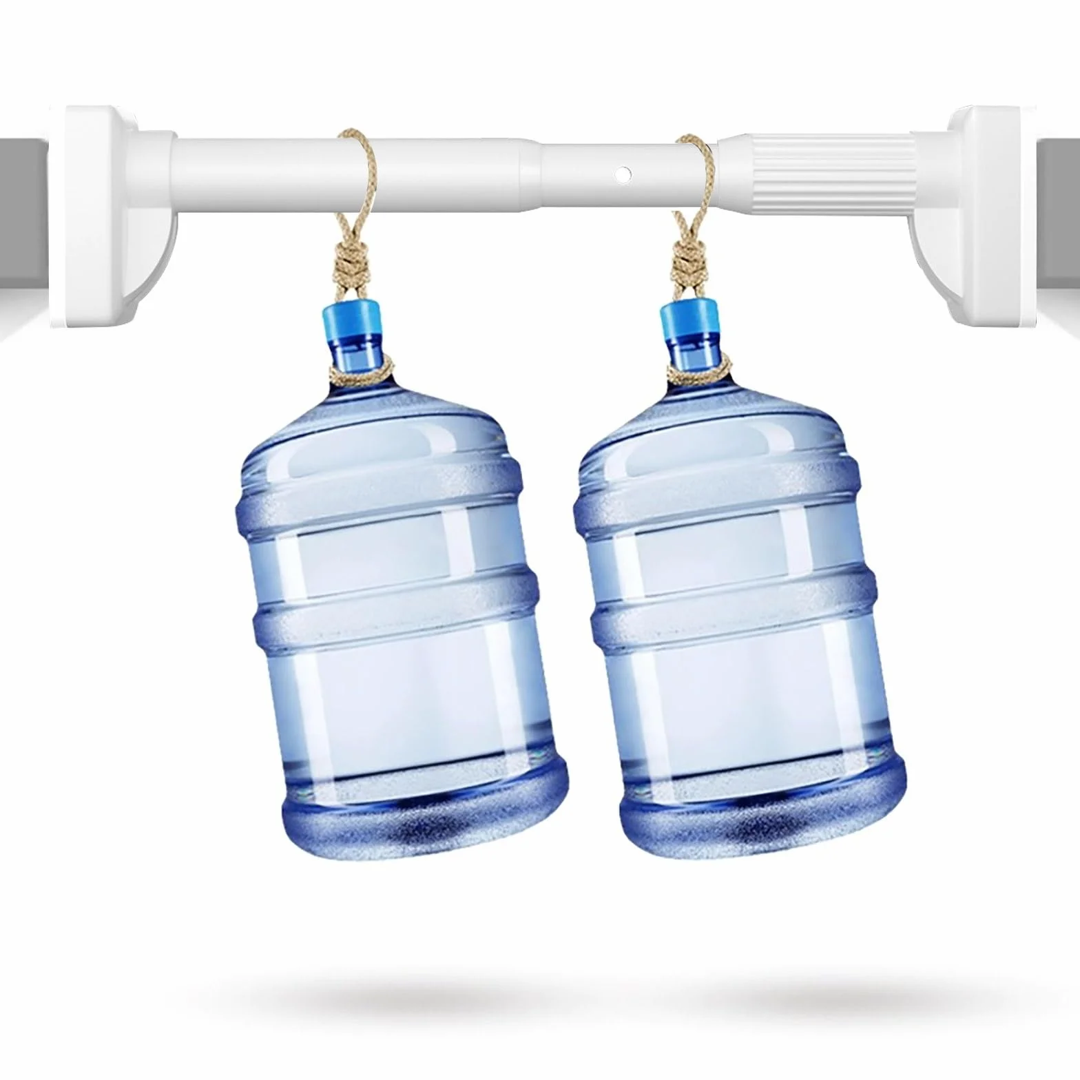 Tringle de douche extensible sans perçage pour salle de bain, cuisine, chambre à coucher