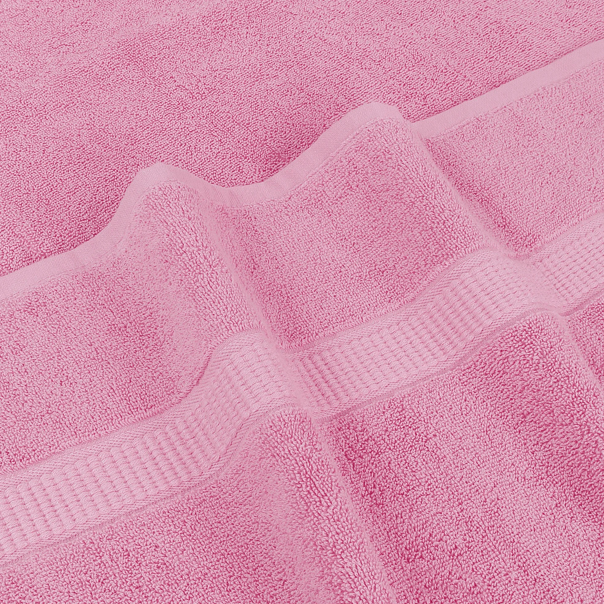 Utopia Towels - Lot de 2 très grands draps de bain - 600 g/m² - 100 % coton filé à l'anneau très absorbant et à séchage rapide, super doux, qualité hôtelière (89 x 178 cm, rose)