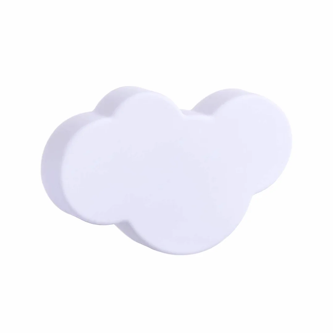Bouton de Meuble Enfant Nuage, Lot de 10 Poignée Porte avec Vis 25mm