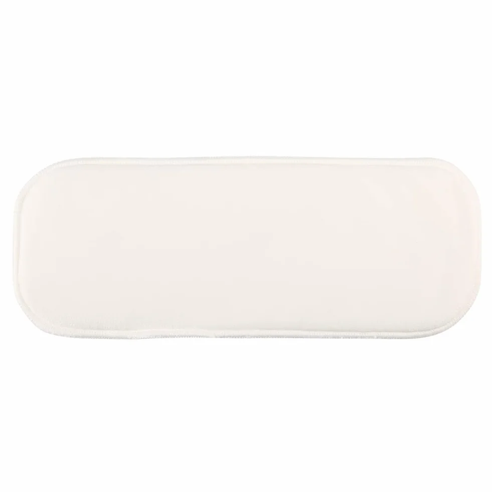 Coussinet en Tissu 3 Couches, Insert de Couche en Coton de Chanvre Lavable pour Bébé