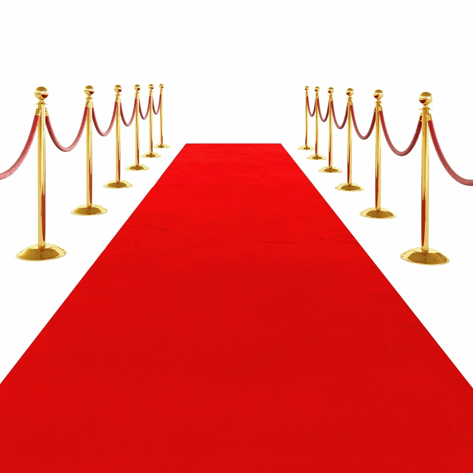 SK Studio Tapis de Passage Mariage 1 x 3 m Rouge