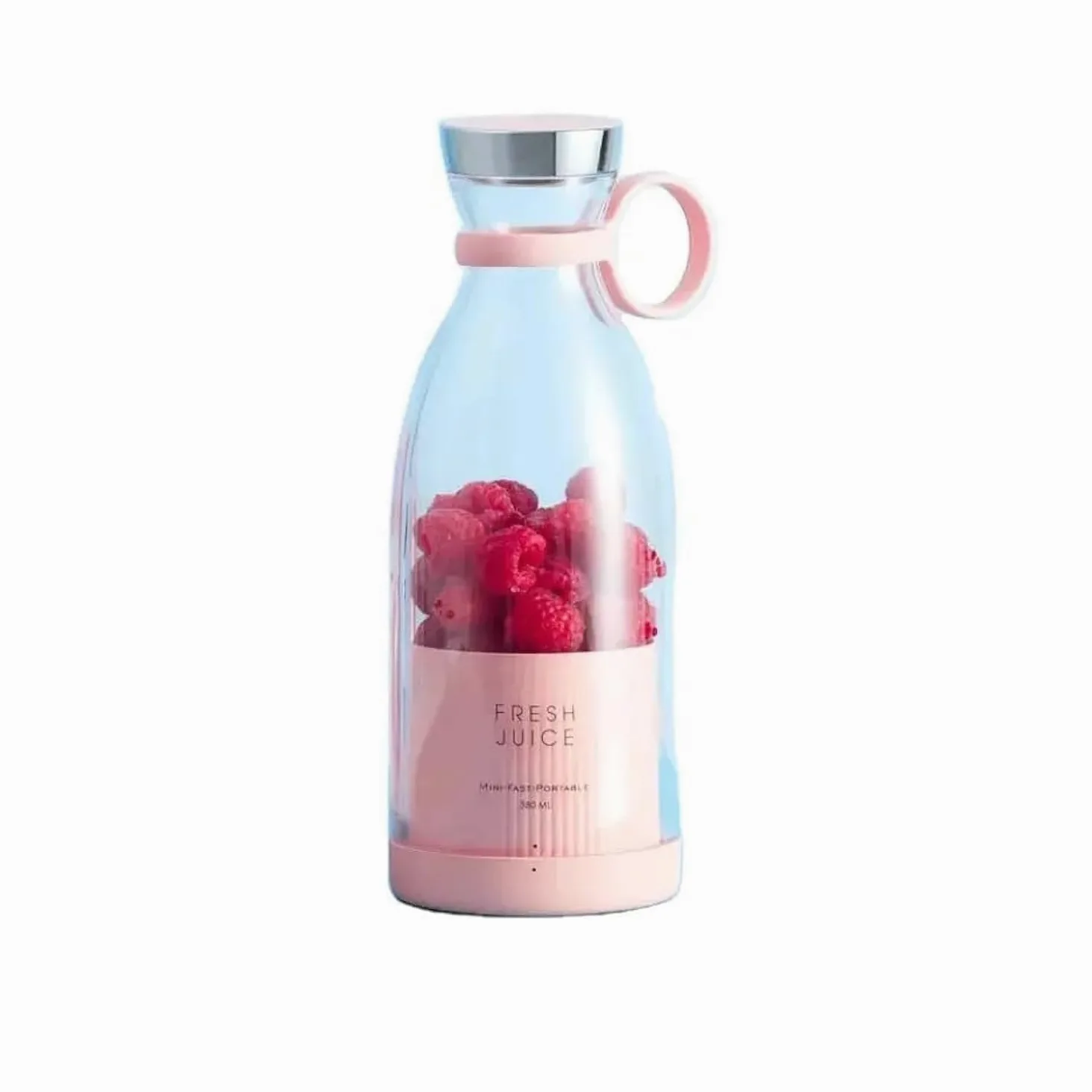 Mélangeur portable, mixeur portable tendance pour milkshakes et smoothies 335,5 g, mini bouteille mélangeur de jus de fruits frais magnétique USB à charge rapide, à emporter pour les voyages