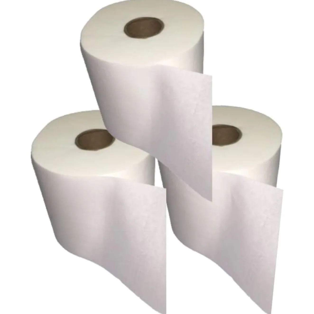 P'tits Dessous Lot de 3 rouleaux voile protection jetable couches lavables Blanc