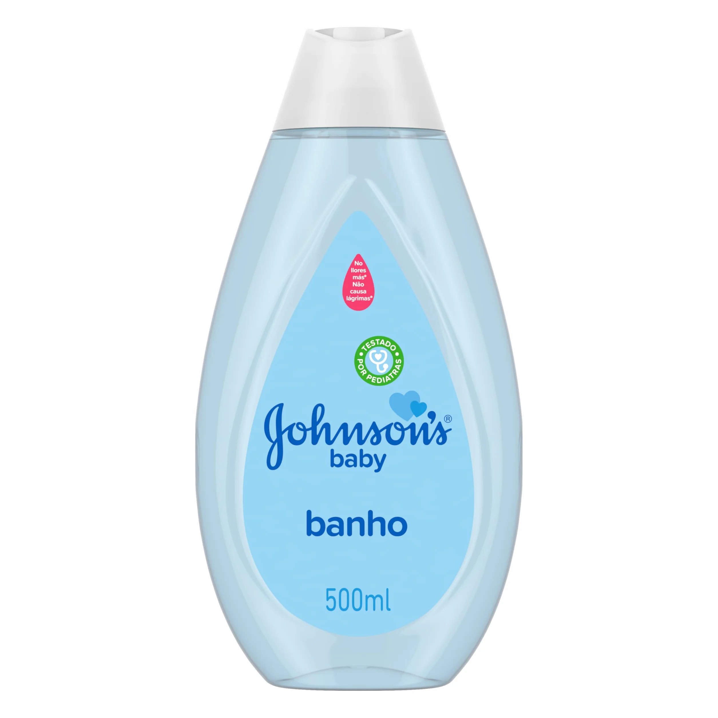 Johnson's Baby Bain 500 mL Testé par des pédiatres et des dermatologues Formule sans colorants pH équilibré
