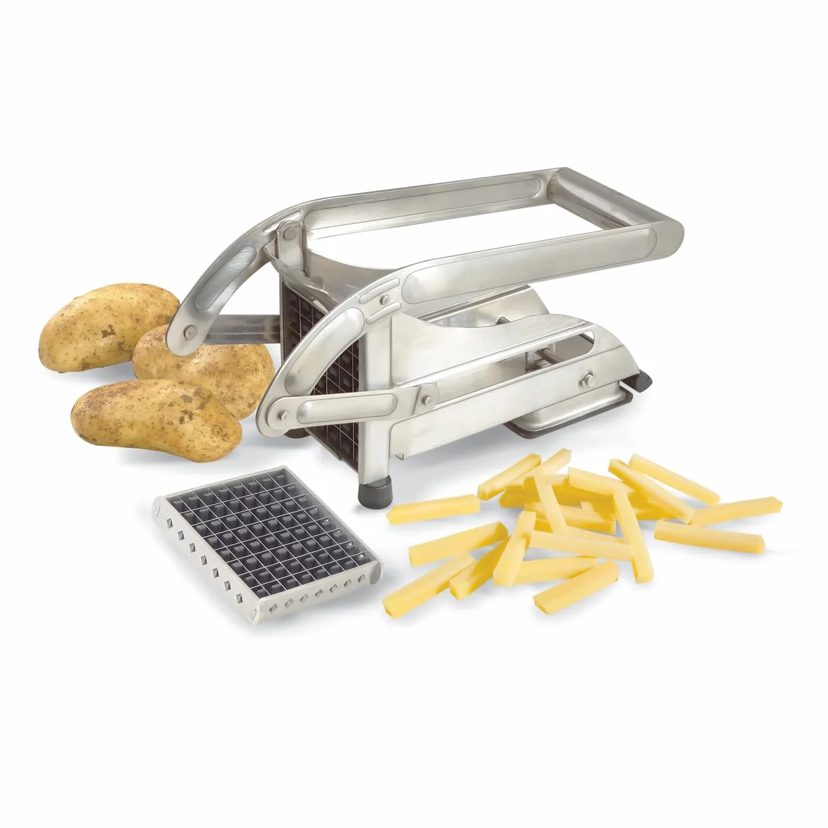 Louis Tellier Coupe-Frites Ménager Inox 2 Couteaux
