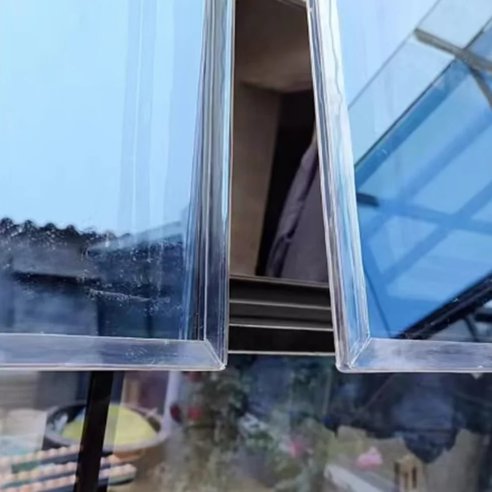 Bandes D'étanchéité Transparentes En Forme De U 3m Pour Tables En Verre