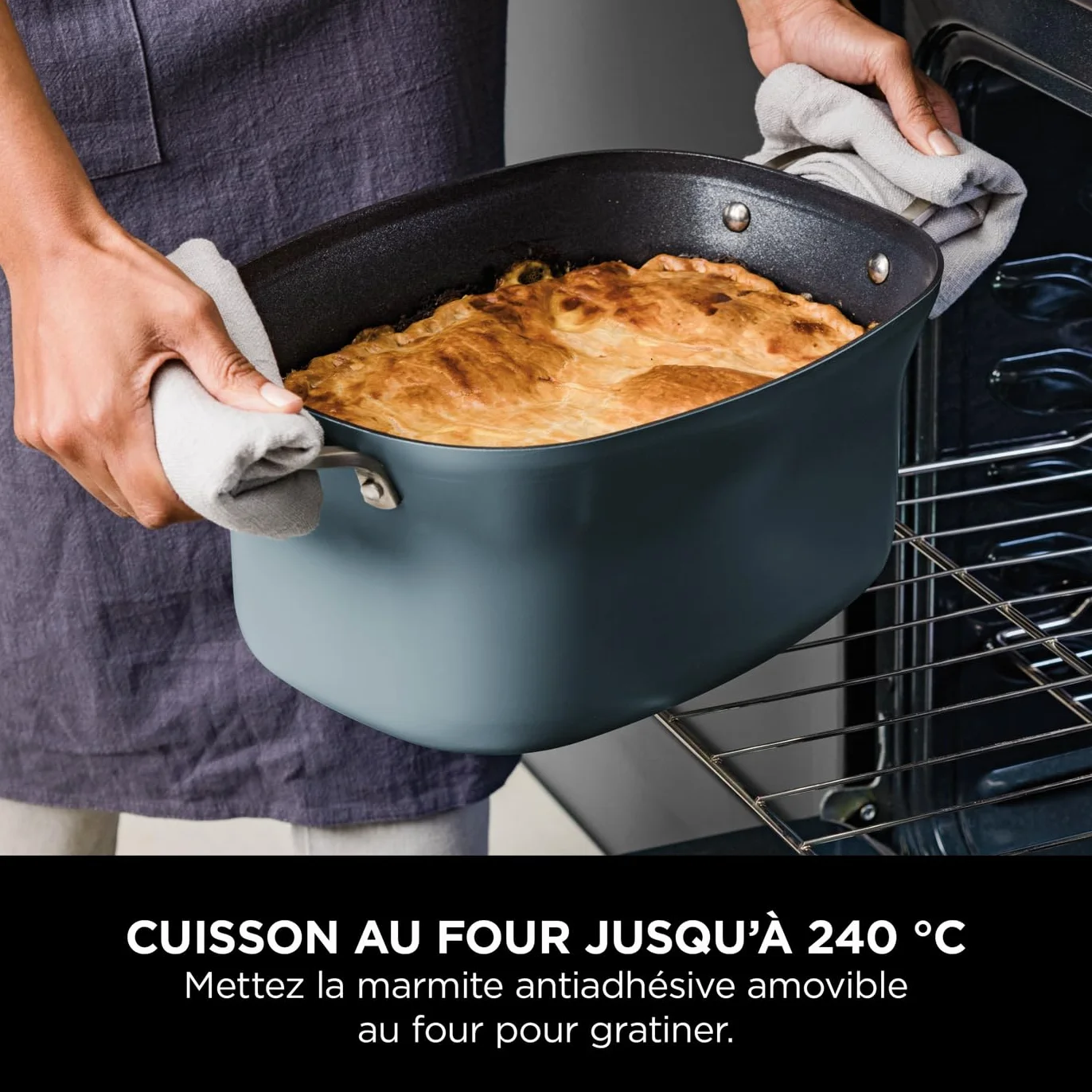 Ninja Foodi PossibleCooker 8 L Multicuiseur 8-en-1 Cuve antiadhésive Gris MC1001EU