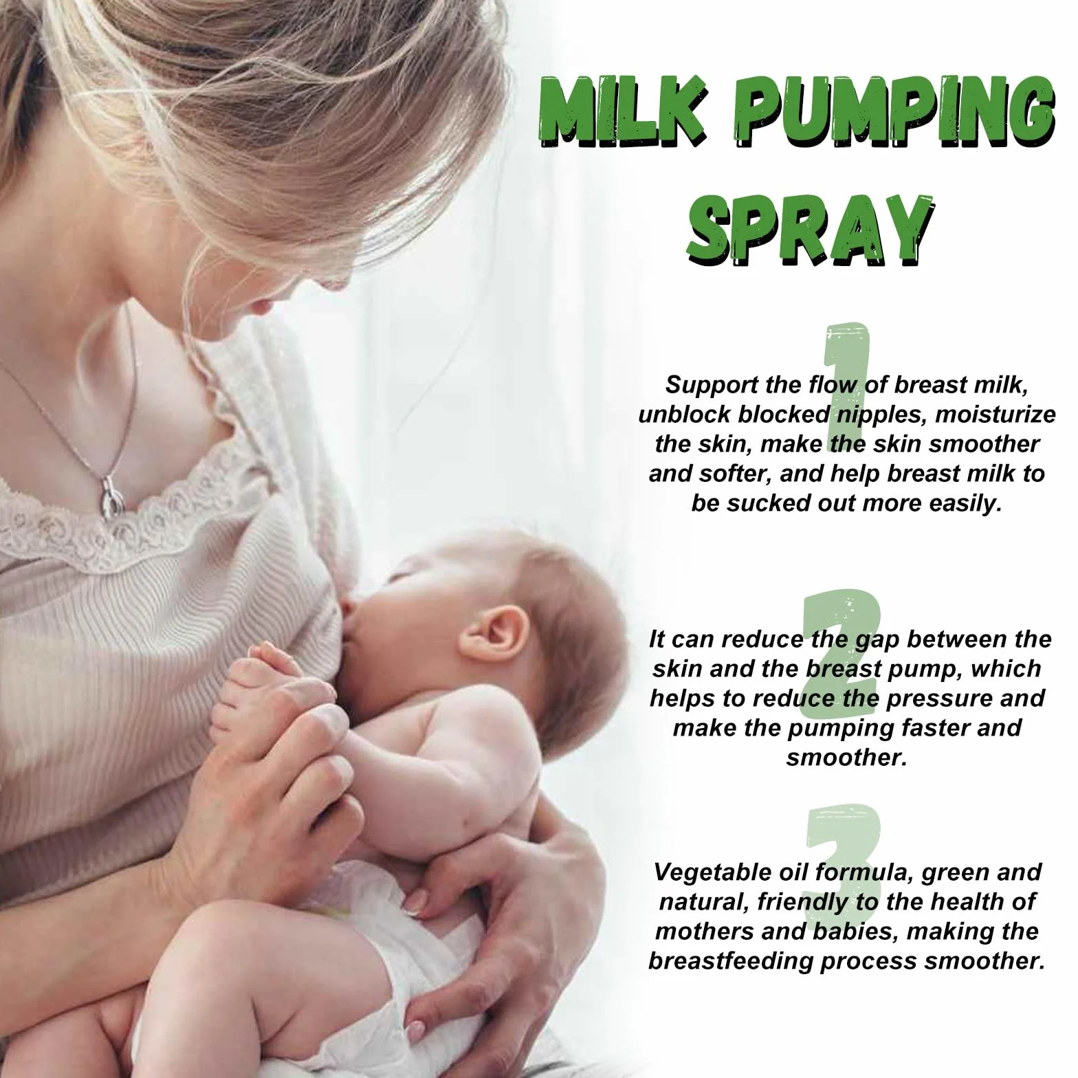 Spray Apaisant pour Mamelons Allaitement Soin Fissures Douleurs