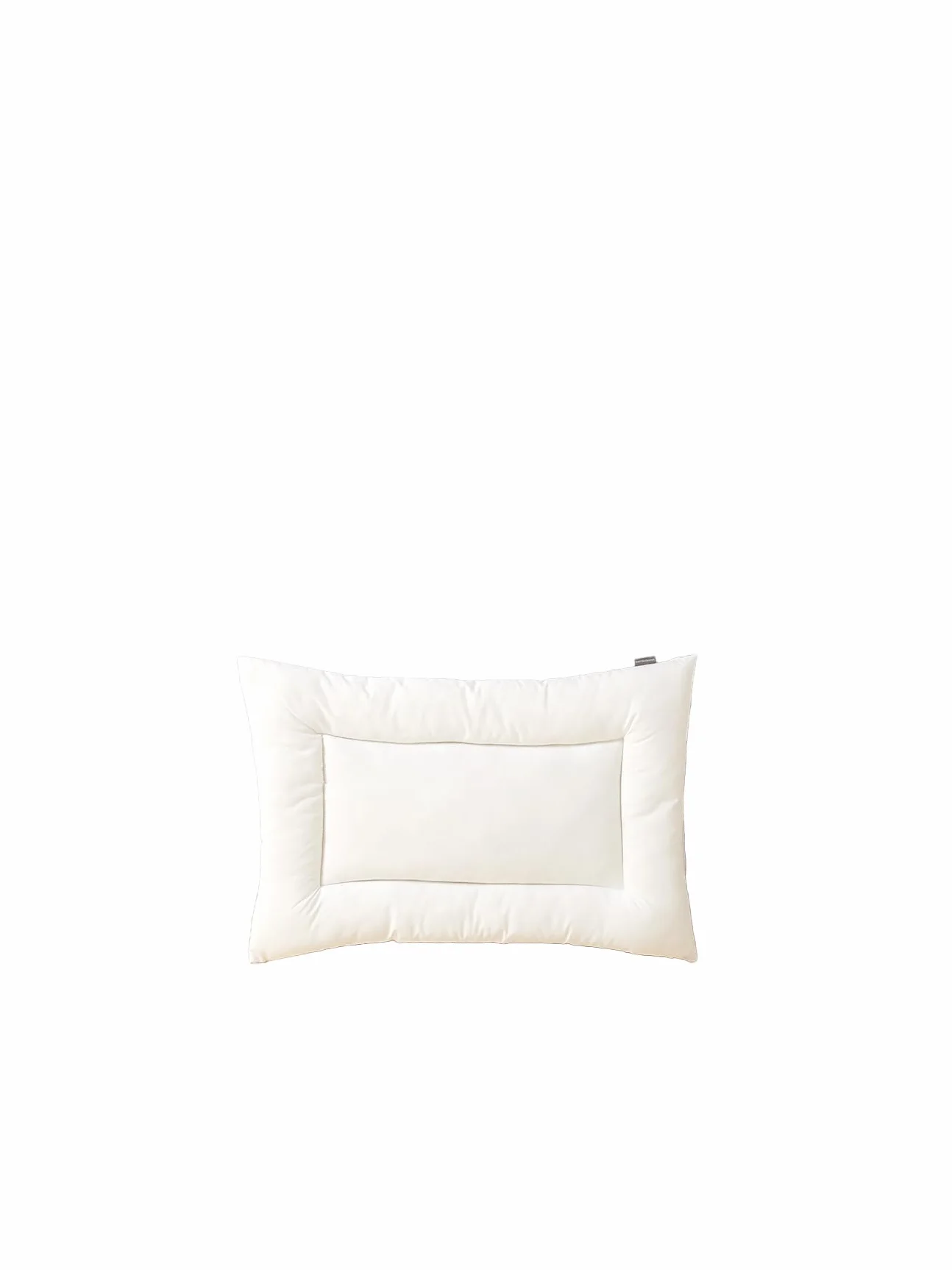 VERTBAUDET Oreiller Plat Anti acariens Bi-ome® Blanc 60X60