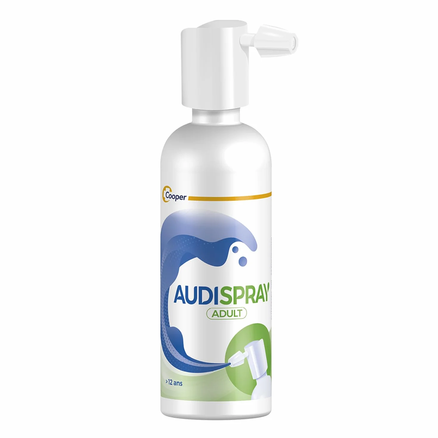 AUDISPRAY ADULT Spray Hygiène Oreille Eau de Mer Purifiée 100% Naturelle 50ml Made in France