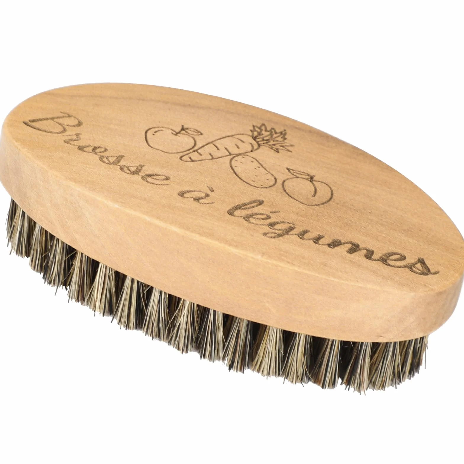 AUGSUN Brosse à Légumes, Brosses à Récurer pour Plats Fruits et Légumes, Brosse de Nettoyage Cuisine