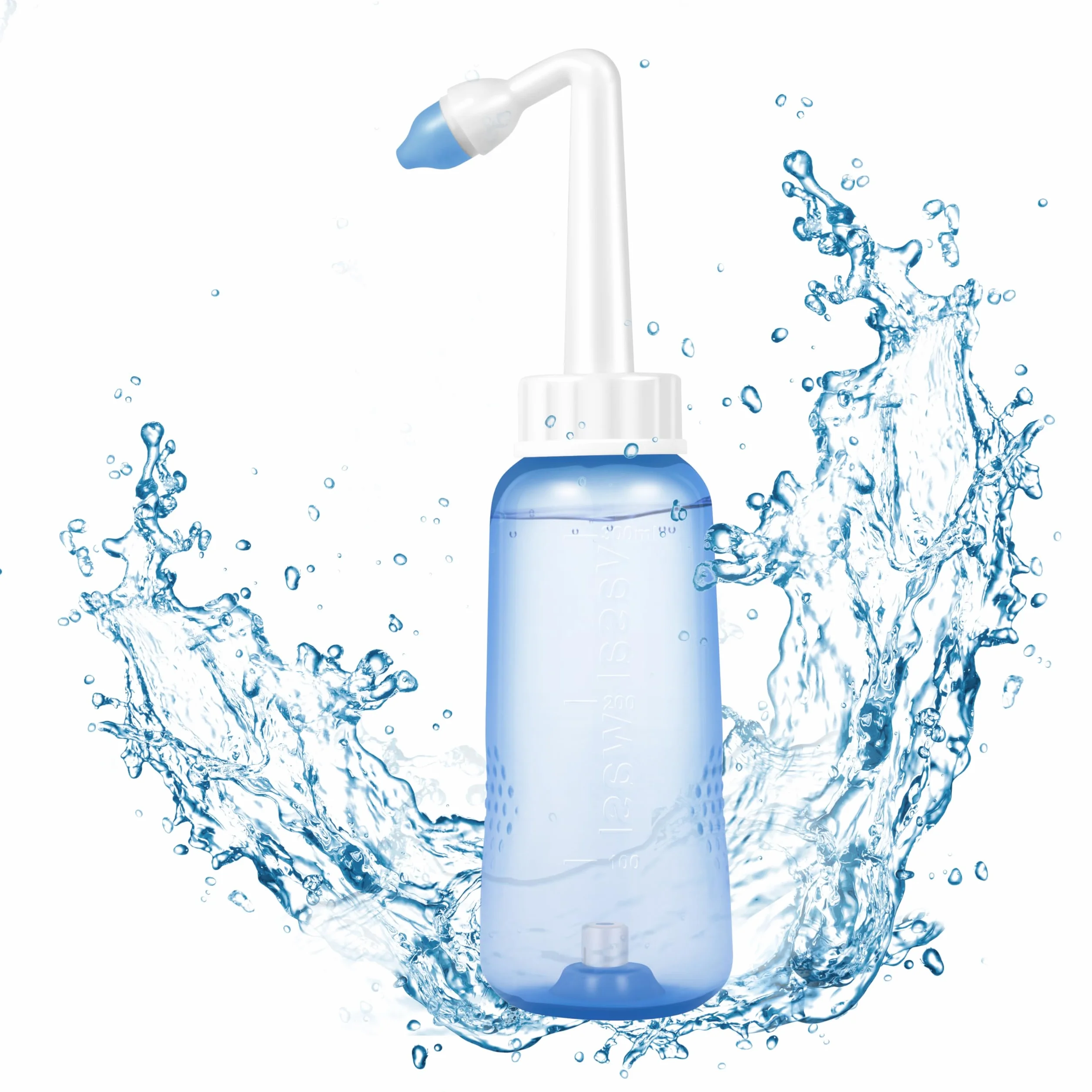 CROING Lavage de Nez Sinus Rinse 500ml Bouteille Irrigation Nasale