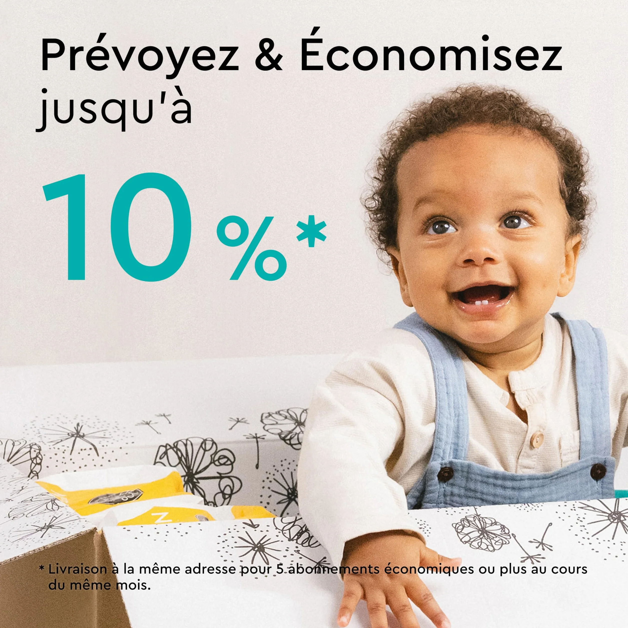 LILLYDOO Couches Bébé Hypoallergéniques Taille 3 (6+ kg) Lot de 3 Paquets 87 Pièces Ultra Douces Absorbantes sans Parfum