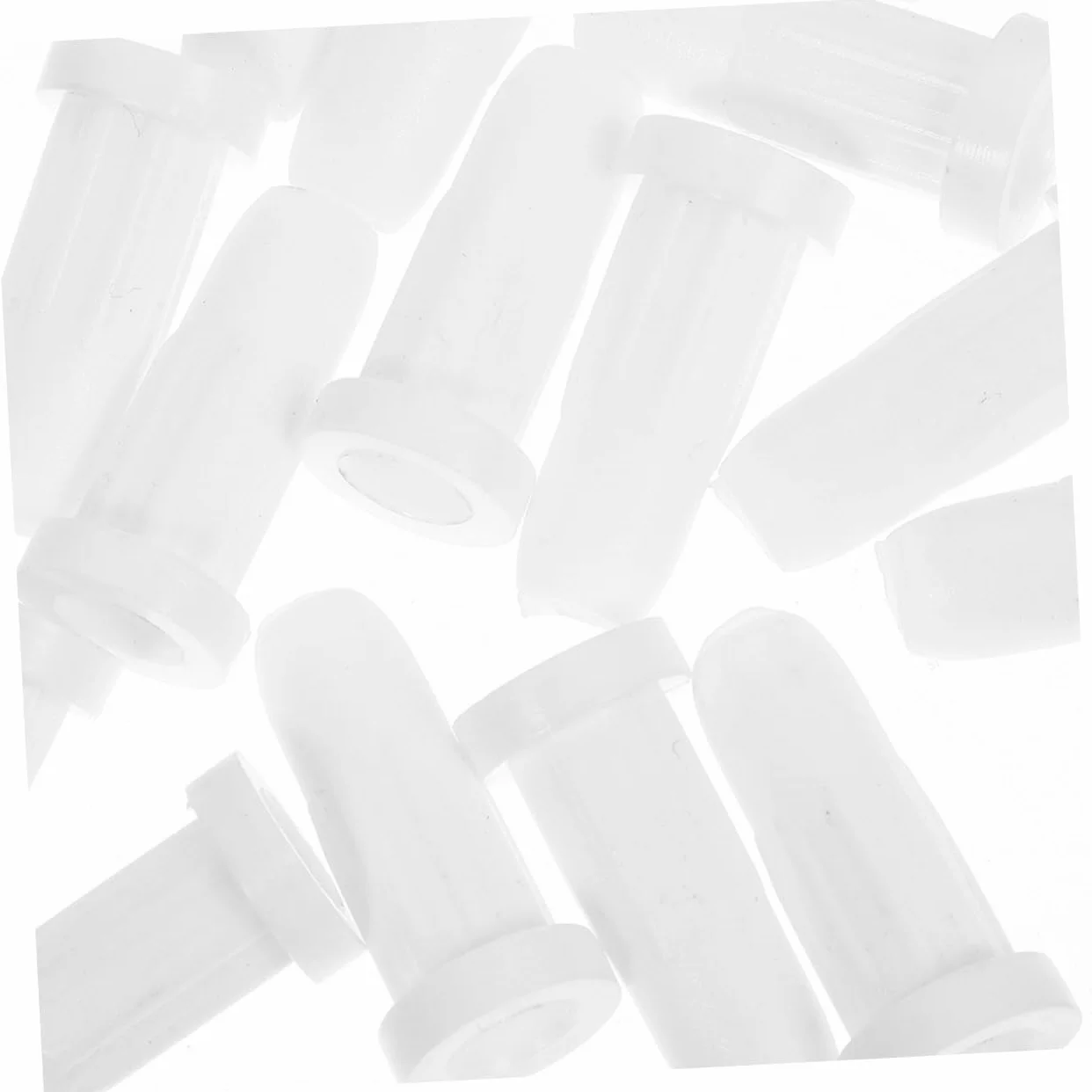 Protections de roulettes pour meubles Lot de 40 pièces en plastique solide, butées silencieuses compatibles lits bébé et rangements