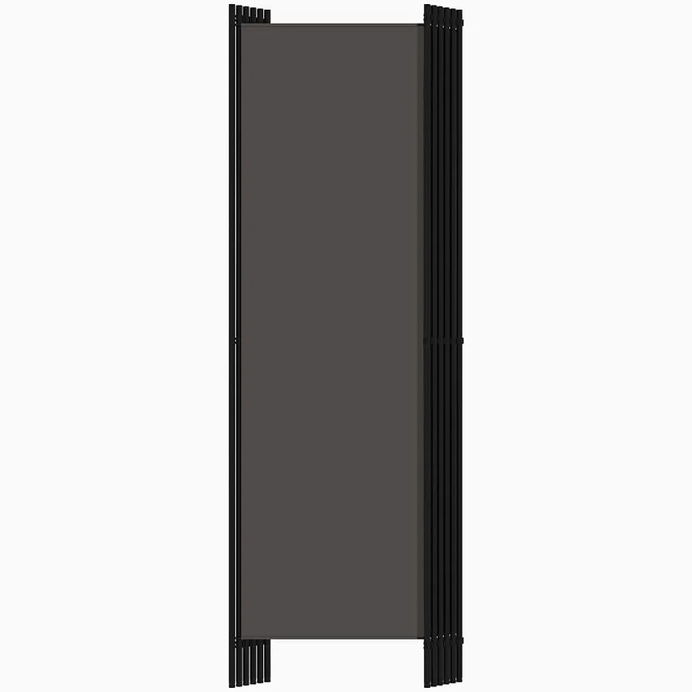 vidaXL Cloison de séparation 6 Panneaux Anthracite 300x180 cm