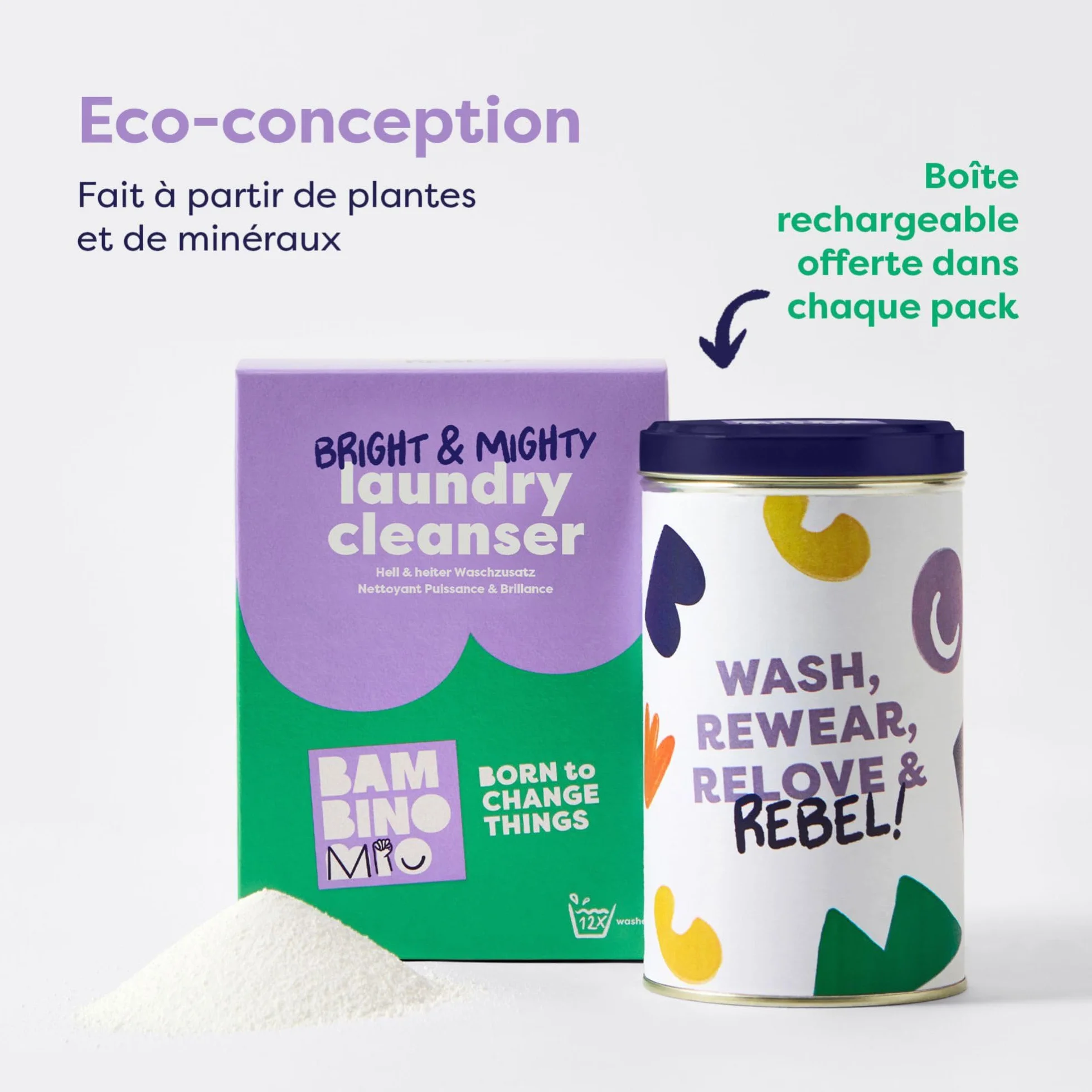 Bambino Mio MioFresh Antibactérien Désodorisant 750g Accessoires Couches Lavables