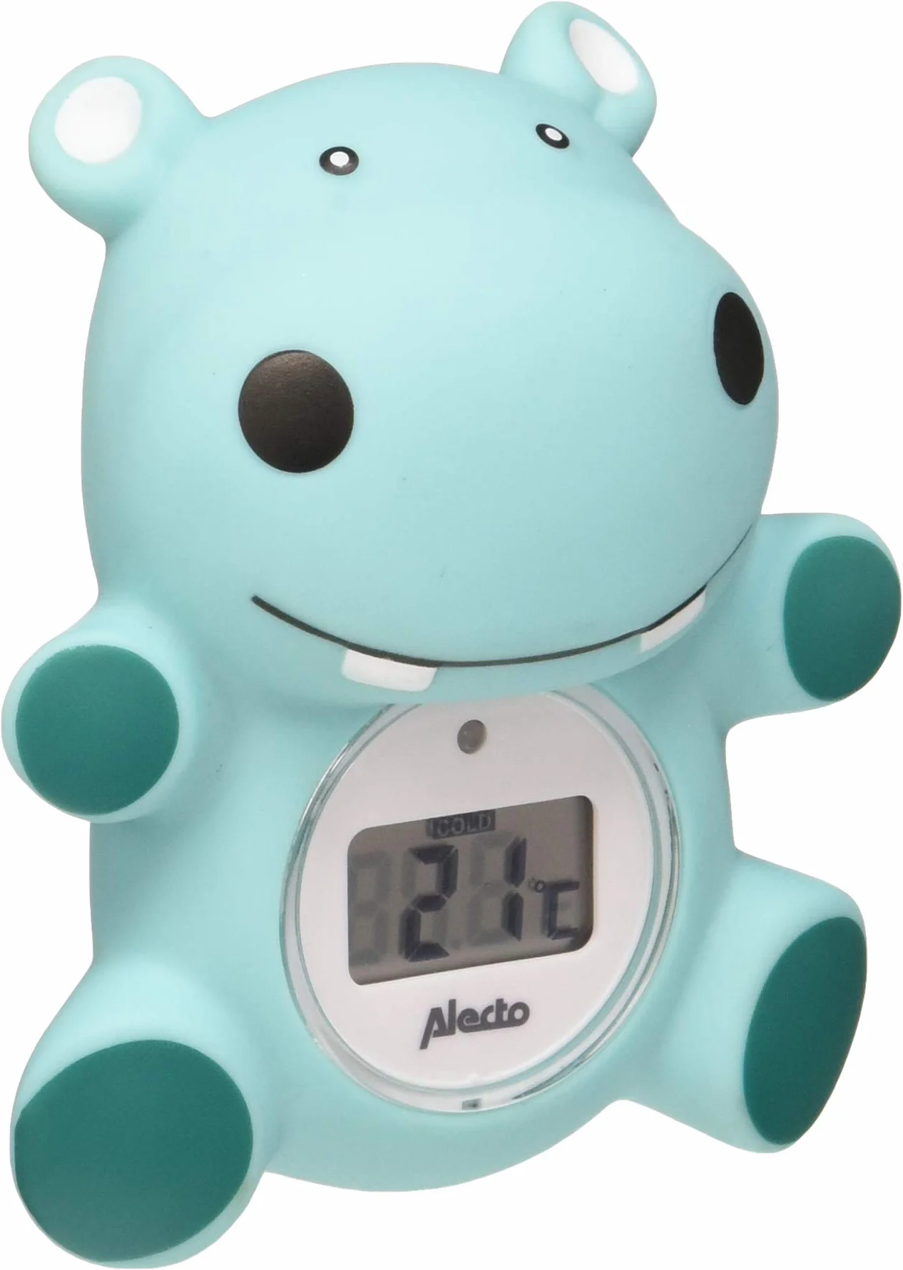 Alecto BC-11 Hippo Thermometre Bebe Bain numérique vert