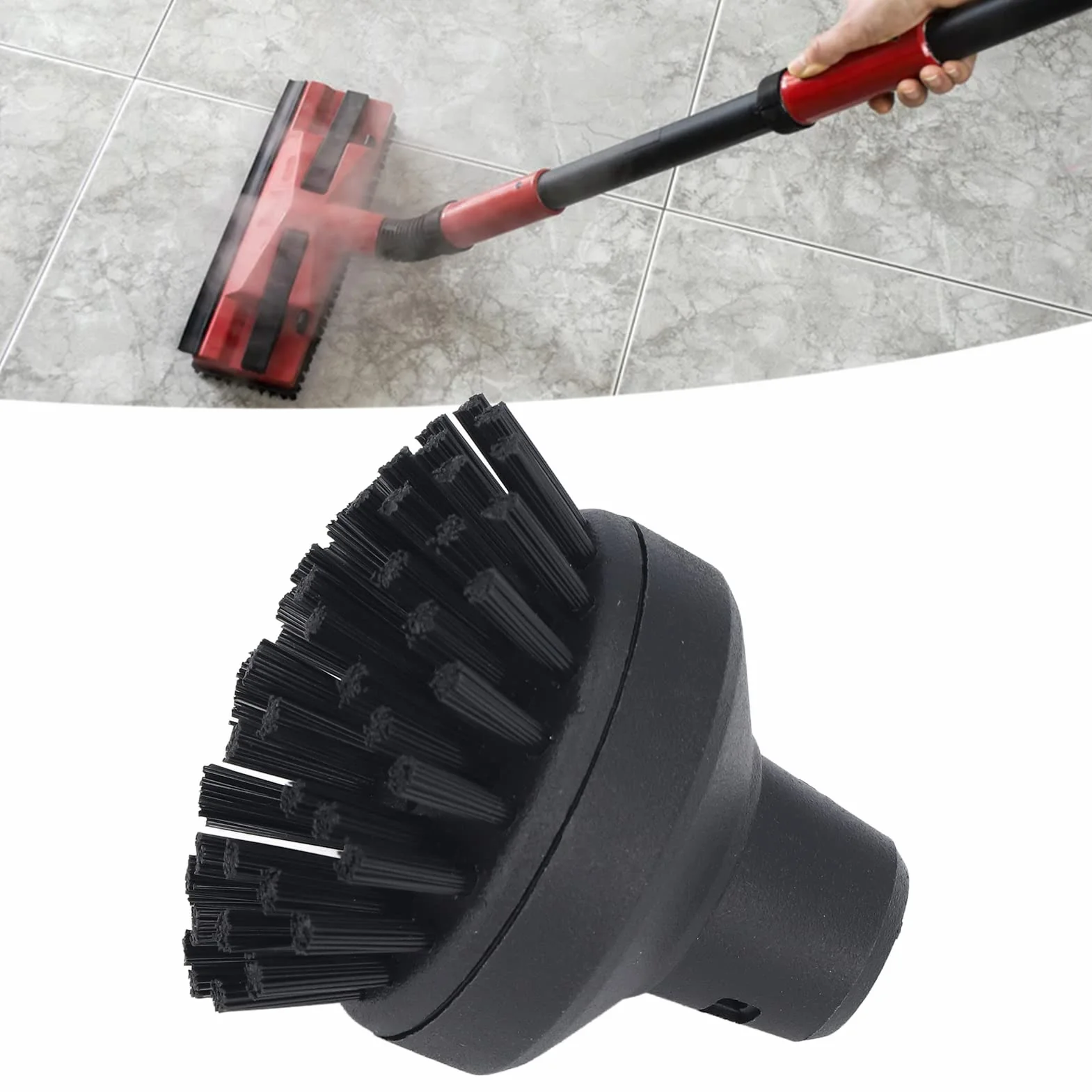 Karcher SC1 SC2 SC3 Pièces De Rechange Nettoyeur Vapeur Buse Brosse Ronde Nylon
