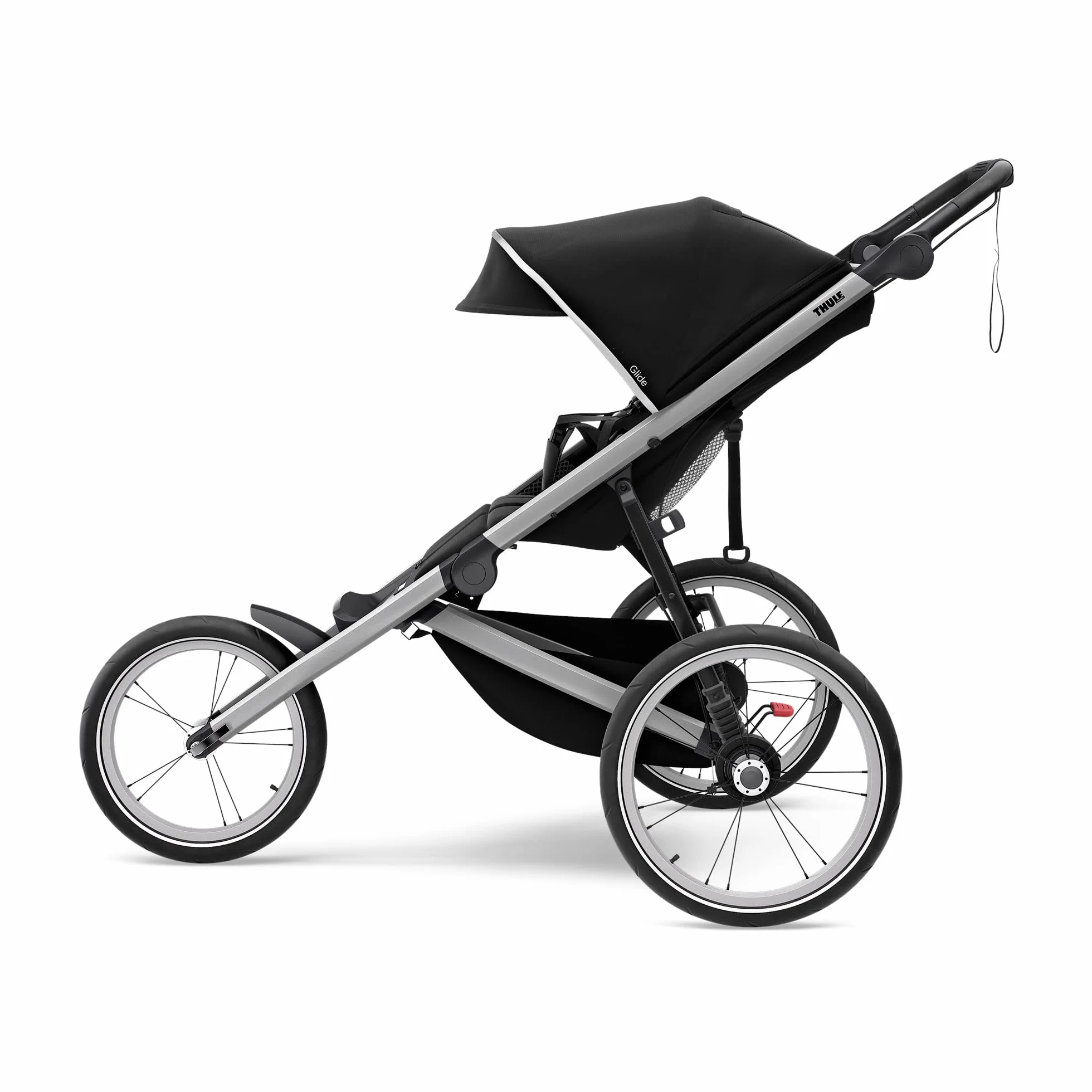 Thule Glide2 Jet Poussette Noir Uni Mixte Adulte