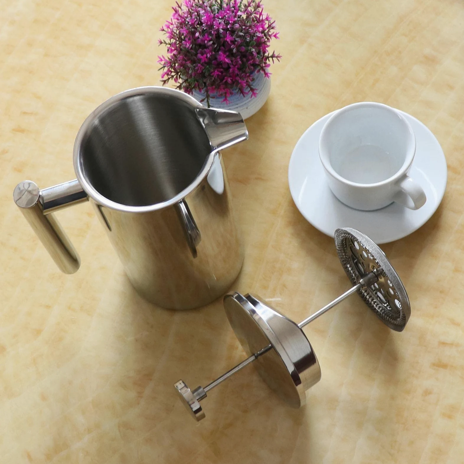 Filtre à Café Cafetiere Cafetiere Cafetiere Cafetière Presse à Café Française, 1000ml