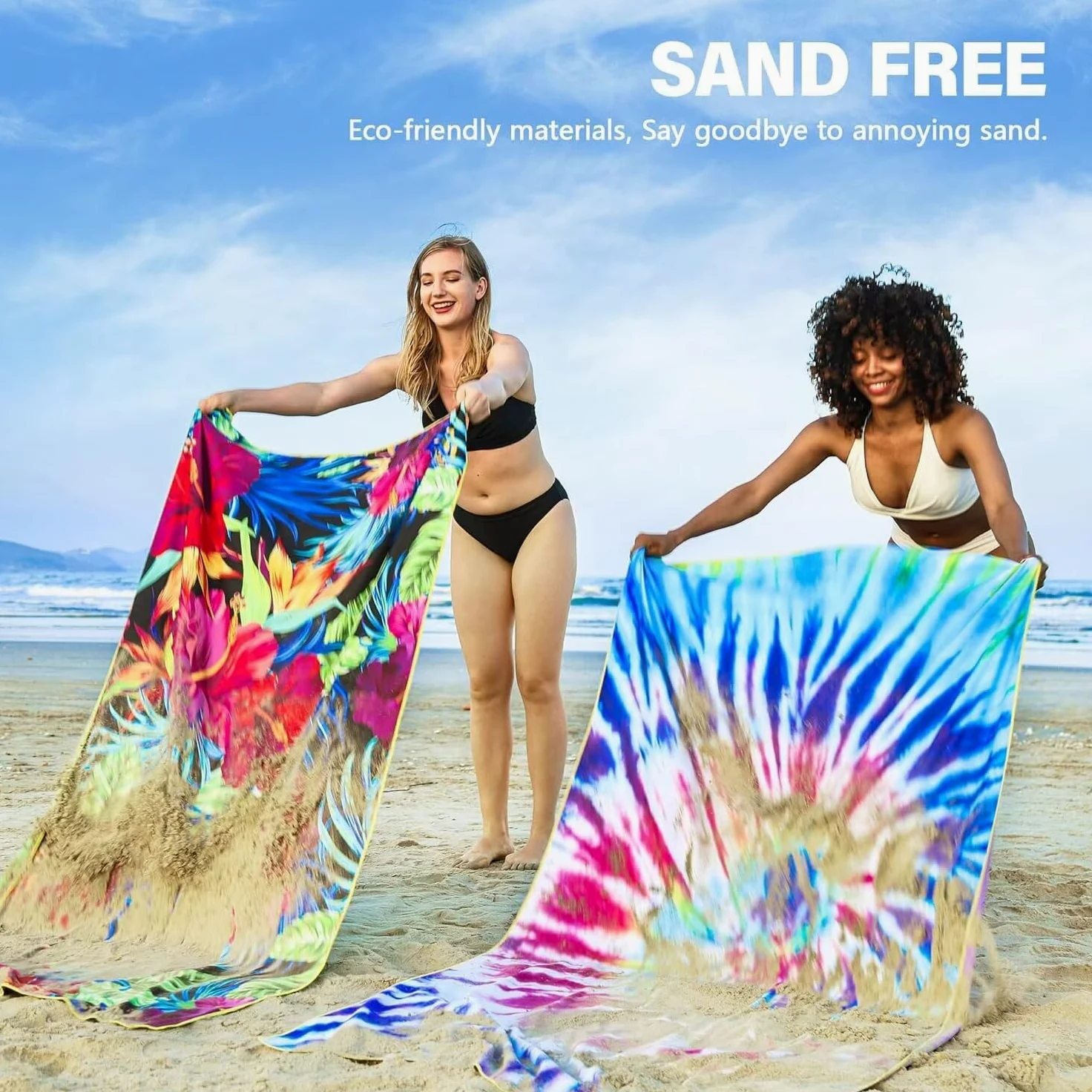 Serviette de Plage XXL 220x100 cm Anti Sable et Séchage Rapide Microfibre Drap de Plage Serviette de Bain Grande Taille Drap de Bain pour Homme Femme Voyages Natation Camping Pique Nique Beige S-651