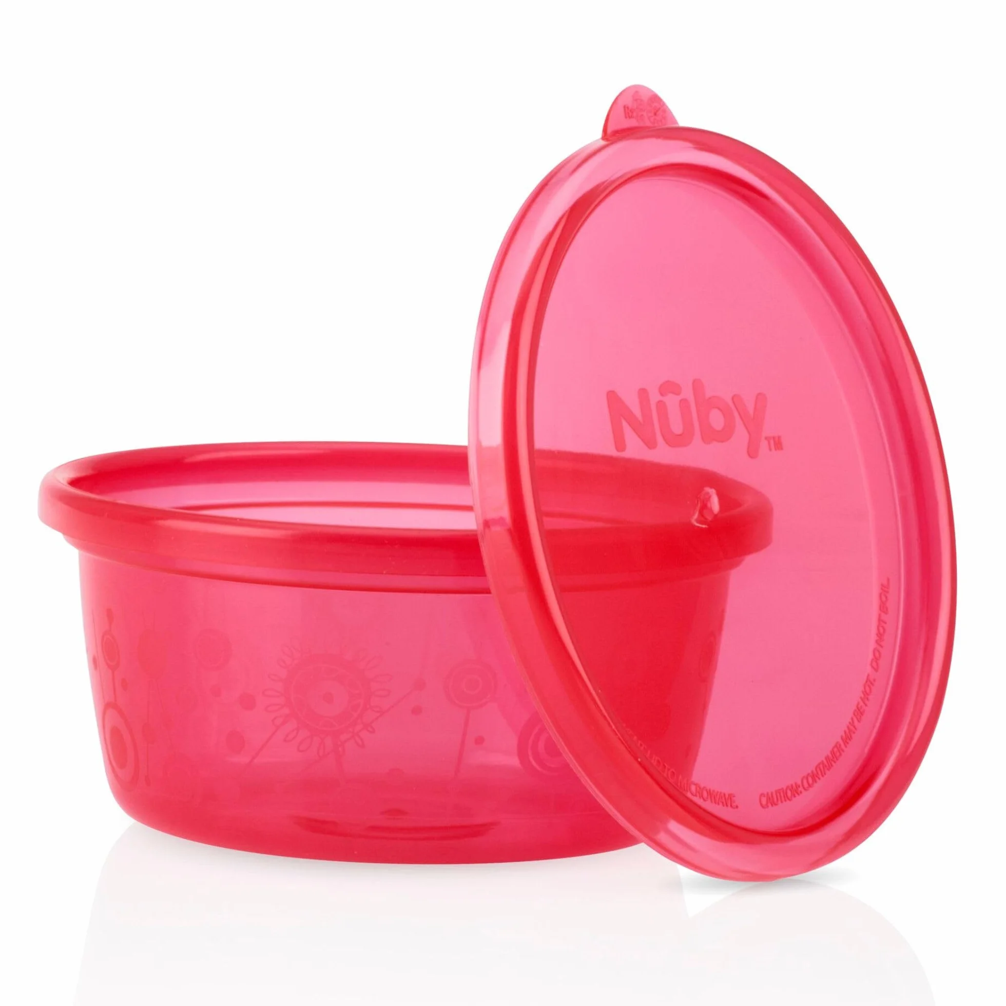 Nuby Bols avec Couvercle 300 ml 12 Pack Pots de Conservation Multicouleurs