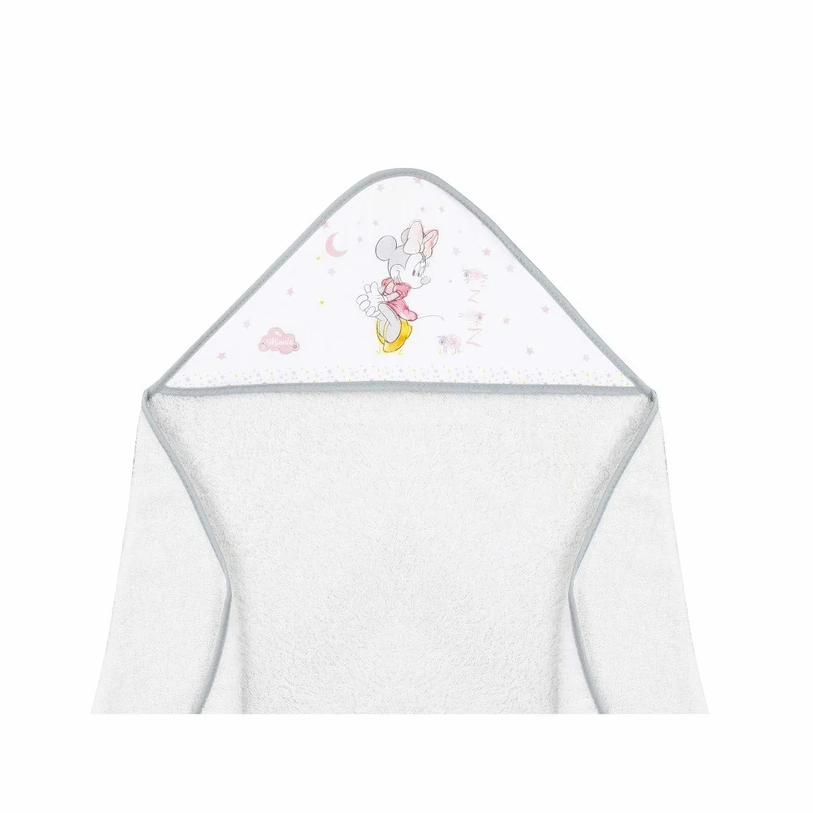 Interbaby Cape du Bain Disney Mickey Mouse Gris
