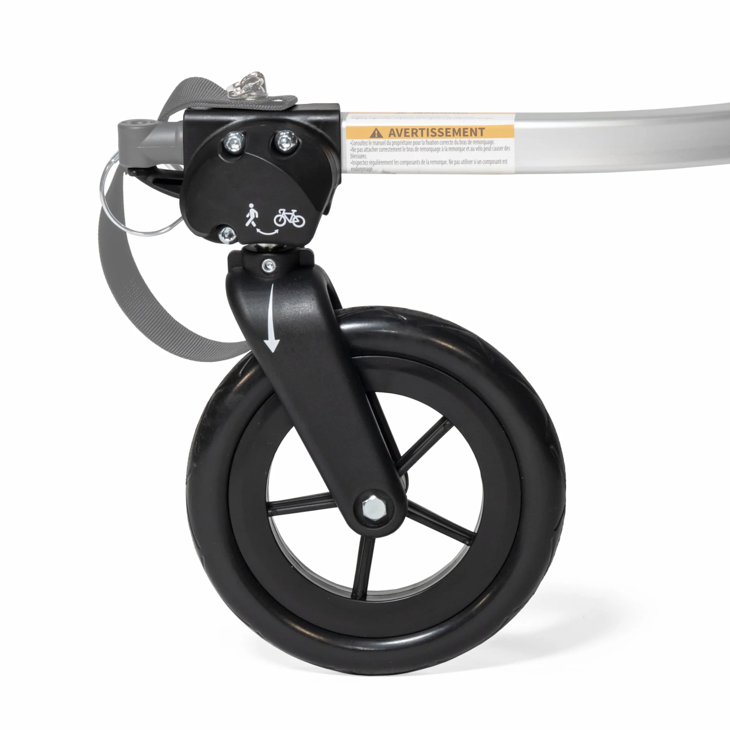 Burley Stroller Kit One Wheel Trailer Black