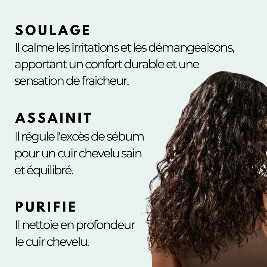 Caditar Antiséborrhéique Shampoing Assainissant 150ml Sans Parabène Sans Silicone Fabriqué en France