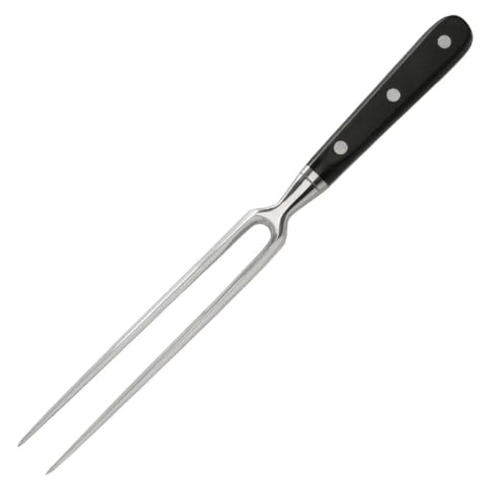 Deglon Sabatier Fourchetteà découper en acier inoxydable Noir 18 cm Passe au lave-vaisselle