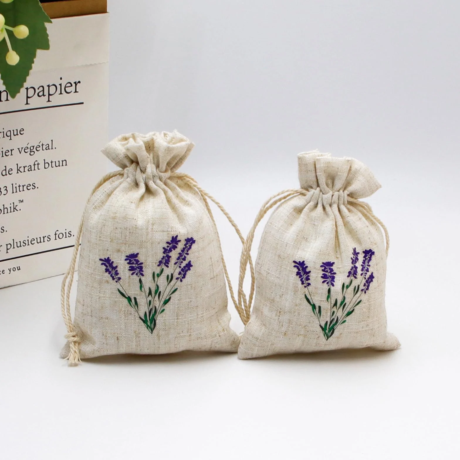 Sachets de Lavande Parfumés 12 Pièces Antimites Vêtements Désodorisant Naturel Réutilisable