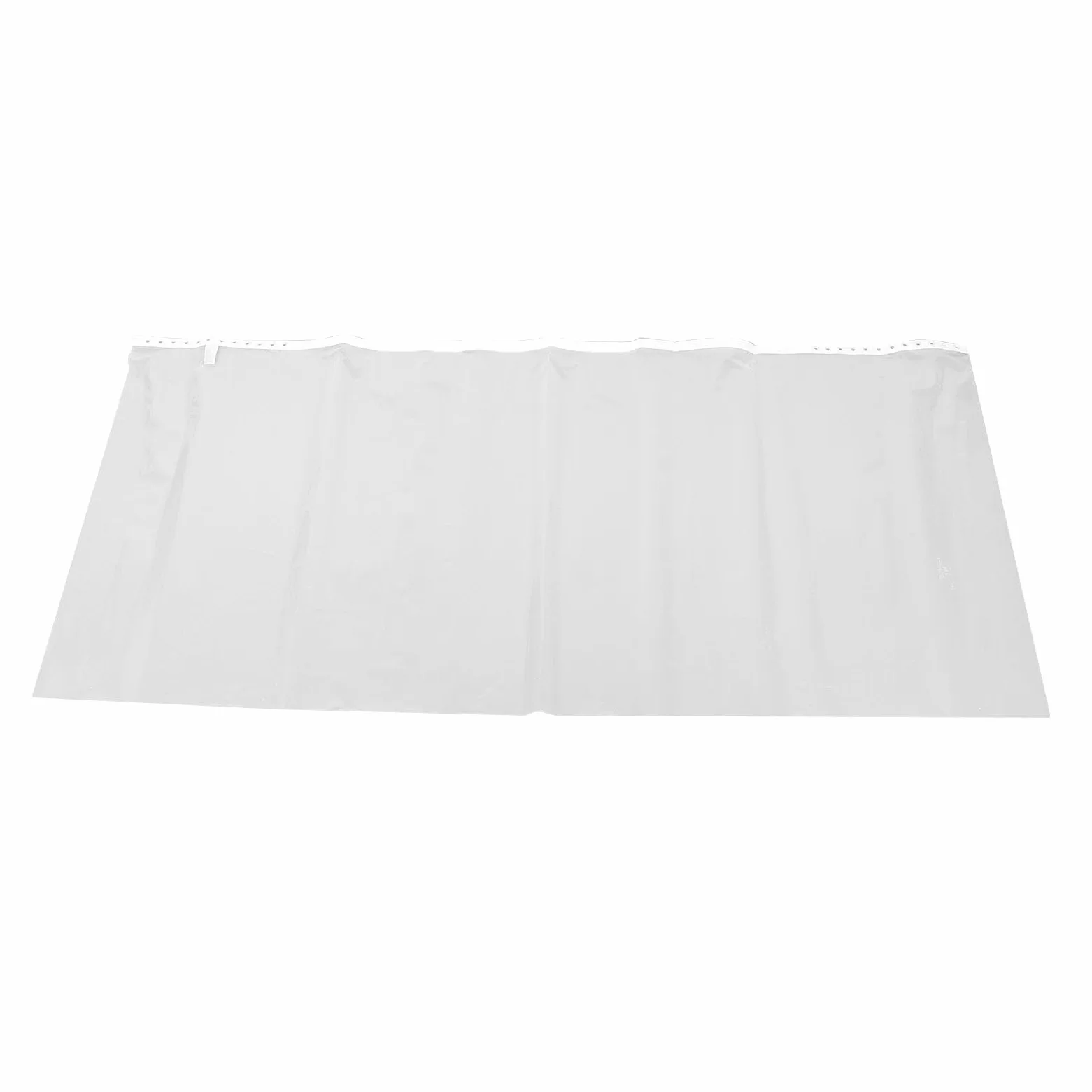 KIMISS Doublure de Rideau de Douche en Plastique Transparent avec Crochets Réglables pour la Protection de la Salle de Bain, Rideau de Bain EVA Imperméable et Durable